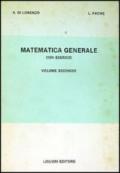 Matematica generale con esercizi: 2