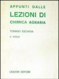 Appunti dalle lezioni di chimica agraria. Il suolo