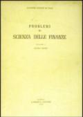 Problemi di scienza delle finanze. 1.