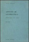 Appunti di geometria