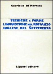 Tecniche e forme linguistiche nel romanzo inglese del Settecento