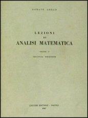 Lezioni di analisi matematica I