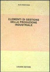 Elementi di gestione della produzione industriale