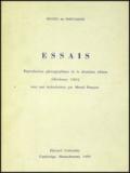 Essais