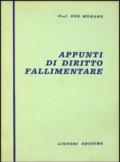 Appunti di diritto fallimentare