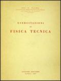 Esercitazioni di fisica tecnica