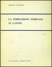 La formazione nominale del latino