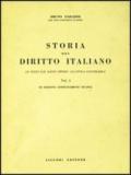 Storia del diritto italiano. 1.Le fonti dal Basso impero all'Epoca longobarda