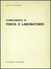 Complementi di fisica e laboratorio