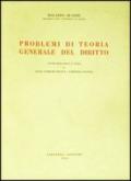 Problemi di teoria generale del diritto