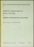 Diritto internazionale della cultura e diritto costituzionale scolastico