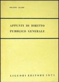 Appunti di diritto pubblico generale