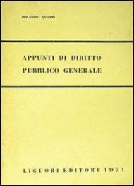 Appunti di diritto pubblico generale