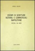 Esempi di scritture notarili commerciali napoletane (secc. XV-XVII)