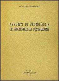 Appunti di tecnologia dei materiali da costruzione