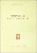 Campioni di poesia carducciana