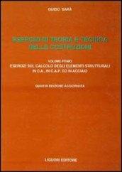 Esercizi di teoria e tecnica delle costruzioni: 2