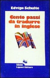 100 passi da tradurre in inglese