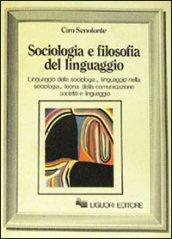 Sociologia e filosofia del linguaggio