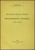 Bilancio dello Stato e programmazione economica
