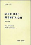 Strutture Geometriche Spazi Topologici E Varietà Differenziali Parte Prima