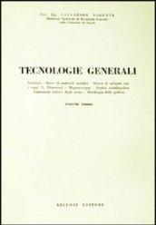 Tecnologie generali: 1