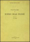 Problemi di scienza delle finanze: 2