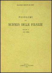 Problemi di scienza delle finanze: 2