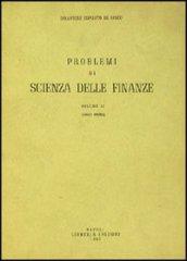 Problemi di scienza delle finanze: 2