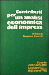 Contributi per un'analisi economica dell'impresa