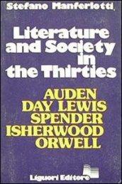 Literature and Society in the Thirties