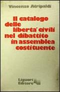 Il catalogo delle libertà civili nel dibattito in Assemblea Costituente