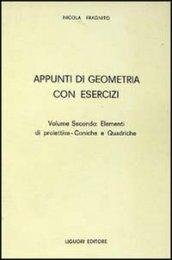 Appunti di geometria con esercizi: 2