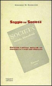 Saggio su «Società»