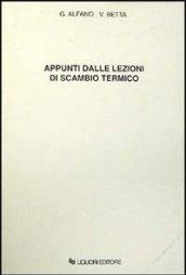 Appunti dalle lezioni di scambio termico