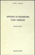 Appunti di geometria con esercizi: 1