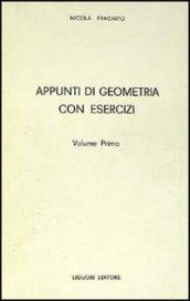 Appunti di geometria con esercizi: 1