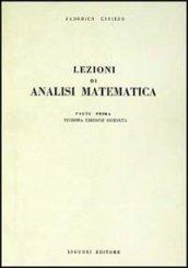 Lezioni di analisi matematica I