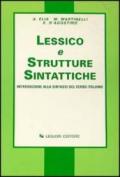 Lessico e strutture sintattiche