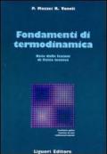 Fondamenti di termodinamica. Note dalle lezioni di fisica tecnica