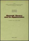 Matroid theory and its applications