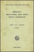 Rendiconto dell'Accademia delle scienze fisiche e matematiche. Serie IV. 50.Anno 1982-1983