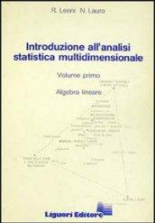 Introduzione all'analisi statistica multidimensionale: 1