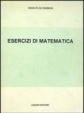 Esercizi di matematica