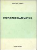 Esercizi di matematica