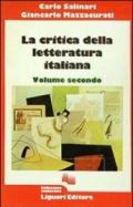 La critica della letteratura italiana: 2