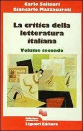 La critica della letteratura italiana: 2