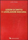 Lezioni di diritto e legislazione bancaria