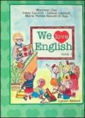 We love english. 1.