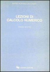 Lezioni di calcolo numerico. 2.